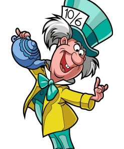 Alice In Wonderland Mad Hatter (608) FiGPiN EXCLUSIVES