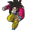 Dragon Ball GT COMMONS Super Saiyan 4 Goku (658)
