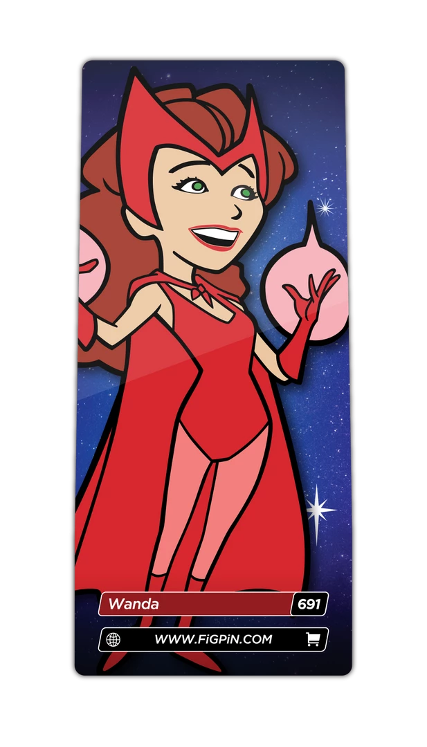 WandaVision Wanda (691) FiGPiN EXCLUSIVES 3 WandaVision Wanda (691) FiGPiN EXCLUSIVES