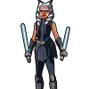 Star Wars The Clone Wars Ahsoka Tano (520) COMMONS