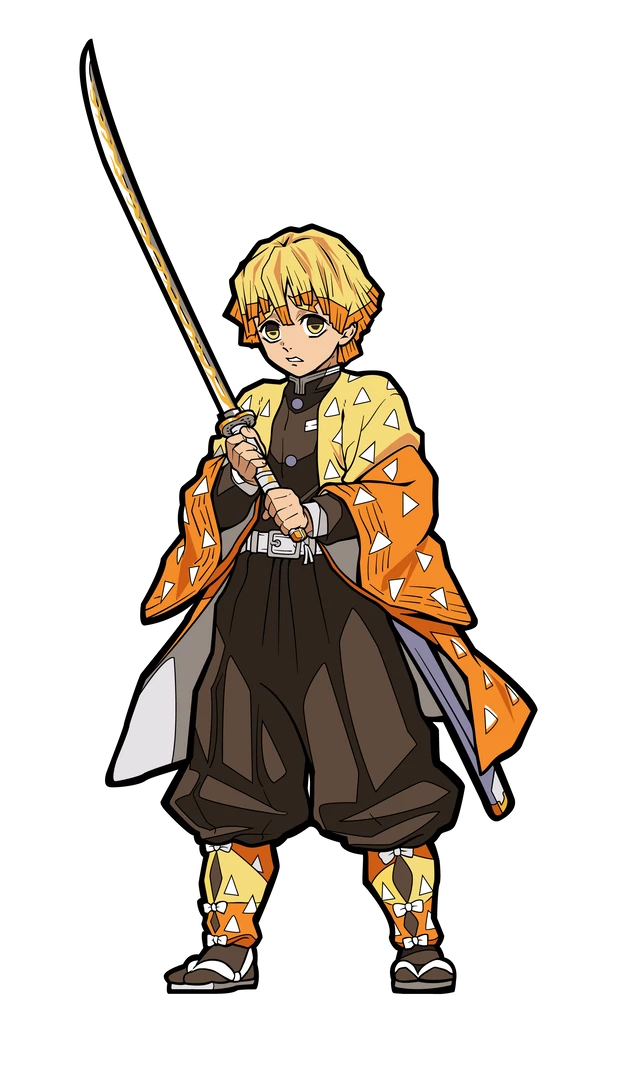 Demon Slayer COMMONS Zenitsu Agatsuma (381) 1 Demon Slayer COMMONS Zenitsu Agatsuma (381)