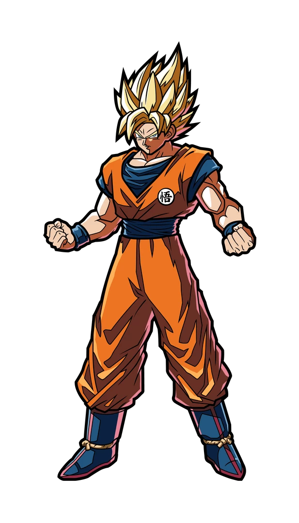 Dragon Ball FighterZ FiGPiN EXCLUSIVES Super Saiyan Goku (496) 1 Dragon Ball FighterZ FiGPiN EXCLUSIVES Super Saiyan Goku (496)