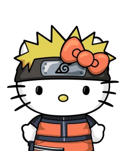 Sanrio Hello Kitty Naruto (635) COMMONS