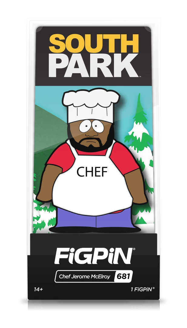 South Park FiGPiN EXCLUSIVES Chef Jerome McElroy (681) 2 South Park FiGPiN EXCLUSIVES Chef Jerome McElroy (681)