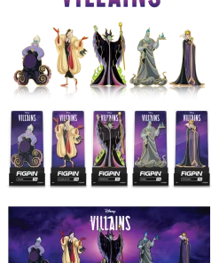 FiGPiN EXCLUSIVES Disney Villains Deluxe Box Set 2021 Edition