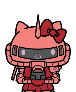 Sanrio Char's Zaku II Hello Kitty (777) COMMONS
