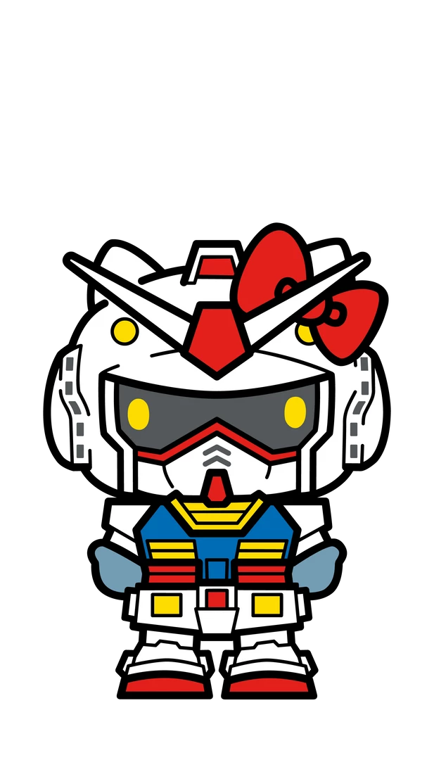 Sanrio Gundam Hello Kitty (778) 1 Sanrio Gundam Hello Kitty (778)