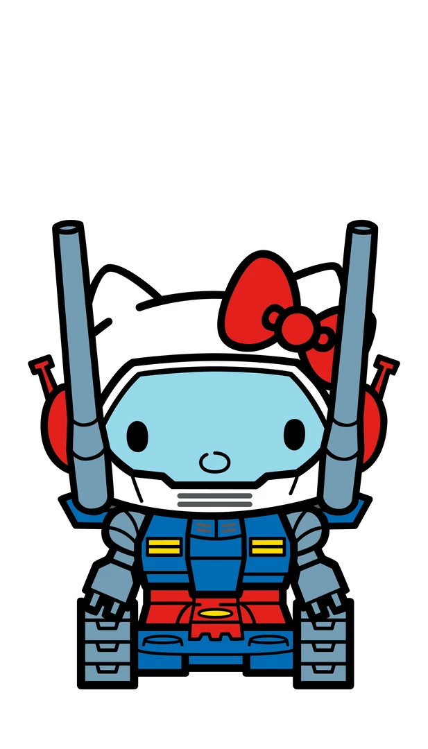 Sanrio LIMITED EDITIONS Guntank Hello Kitty (779) 1 Sanrio LIMITED EDITIONS Guntank Hello Kitty (779)