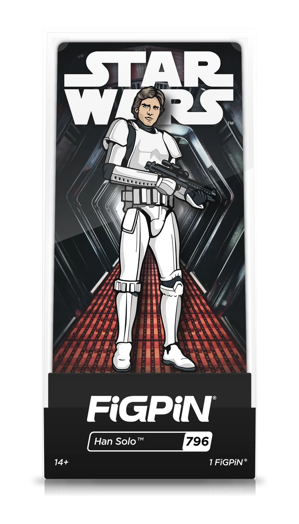 Star Wars A New Hope FiGPiN EXCLUSIVES Han Solo (796) 2 Star Wars A New Hope FiGPiN EXCLUSIVES Han Solo (796)