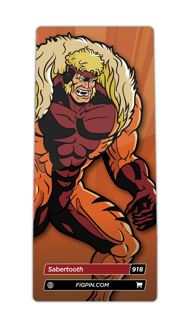 X-MEN Animated Sabertooth (918) 3 X-MEN Animated Sabertooth (918)