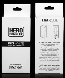 FiGPiN Cases & Accessories HERO COMPLEX F1X1 WHITE