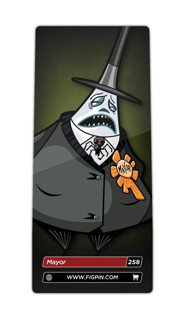 The Nightmare Before Christmas FiGPiN EXCLUSIVES Mayor (258) 3 The Nightmare Before Christmas FiGPiN EXCLUSIVES Mayor (258)