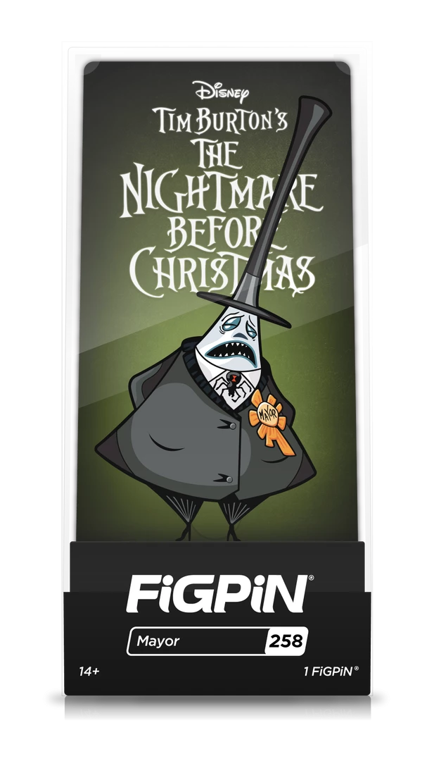 The Nightmare Before Christmas FiGPiN EXCLUSIVES Mayor (258) 2 The Nightmare Before Christmas FiGPiN EXCLUSIVES Mayor (258)