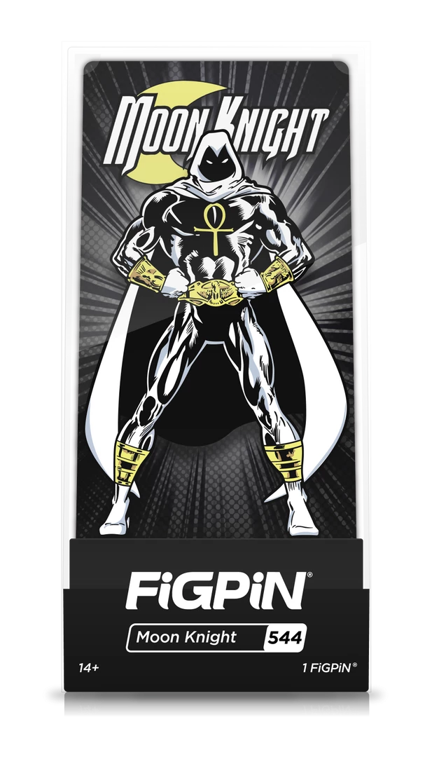 Marvel Classic Moon Knight (544) FiGPiN EXCLUSIVES 2 Marvel Classic Moon Knight (544) FiGPiN EXCLUSIVES