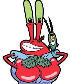 SpongeBob SquarePants Mr. Krabs (With Plankton) (468) COMMONS