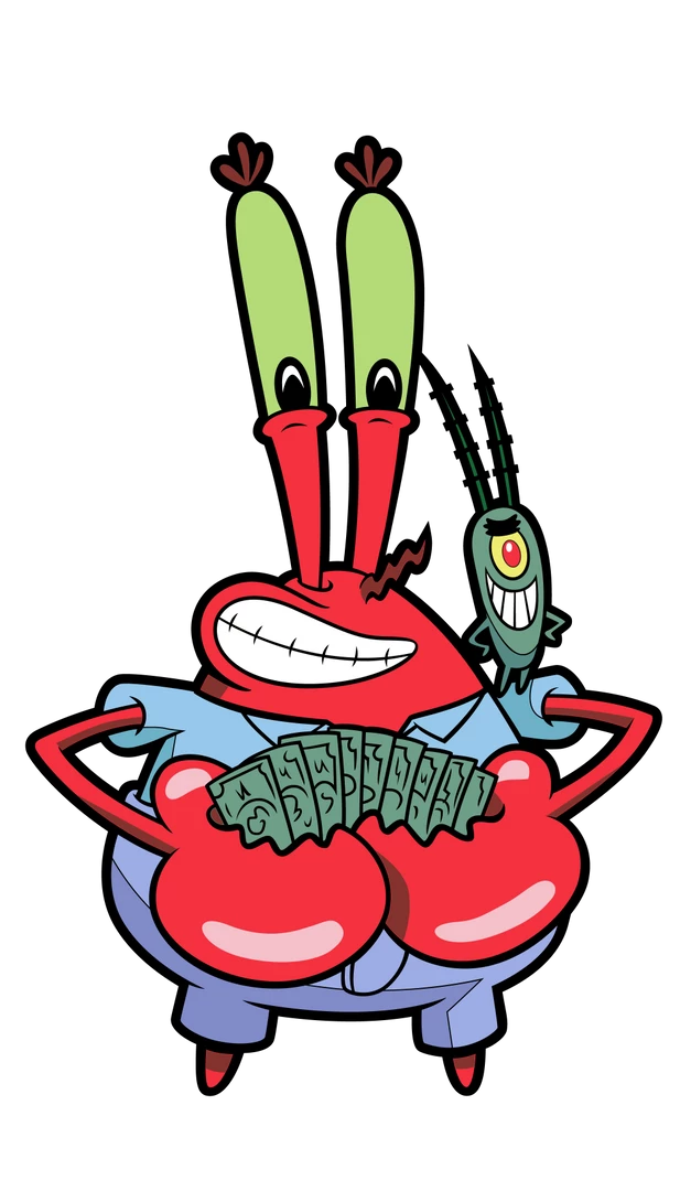 SpongeBob SquarePants Mr. Krabs (With Plankton) (468) COMMONS 1 SpongeBob SquarePants Mr. Krabs (With Plankton) (468) COMMONS