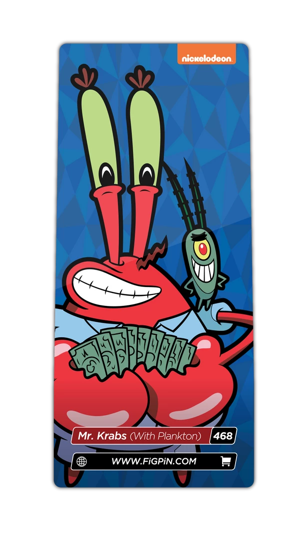 SpongeBob SquarePants Mr. Krabs (With Plankton) (468) COMMONS 3 SpongeBob SquarePants Mr. Krabs (With Plankton) (468) COMMONS